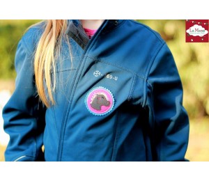 Stickserie - Pferd Pferdekopf - mit ITH Stifteaufsatz & Anhänger